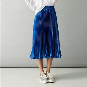 Anthropologie Gemma Pleated Skirt